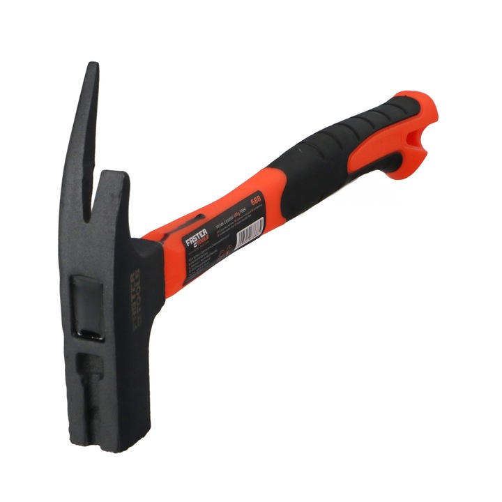 Ciocan dulgher cu 1 dintre cu maner din fibra 600gr Faster Tools