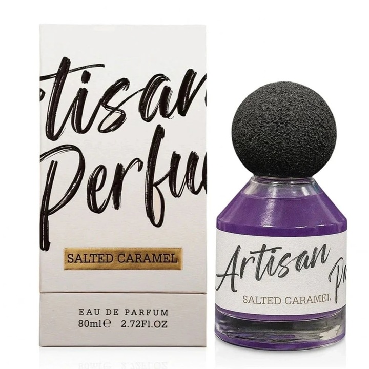 Парфюмна вода Fragrance World Artisan Perfumery Salted Caramel, Унисекс, 80 мл