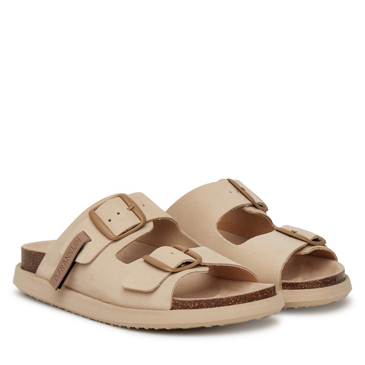 dama, D Franklin, piele naturala, bej, Bej, 39