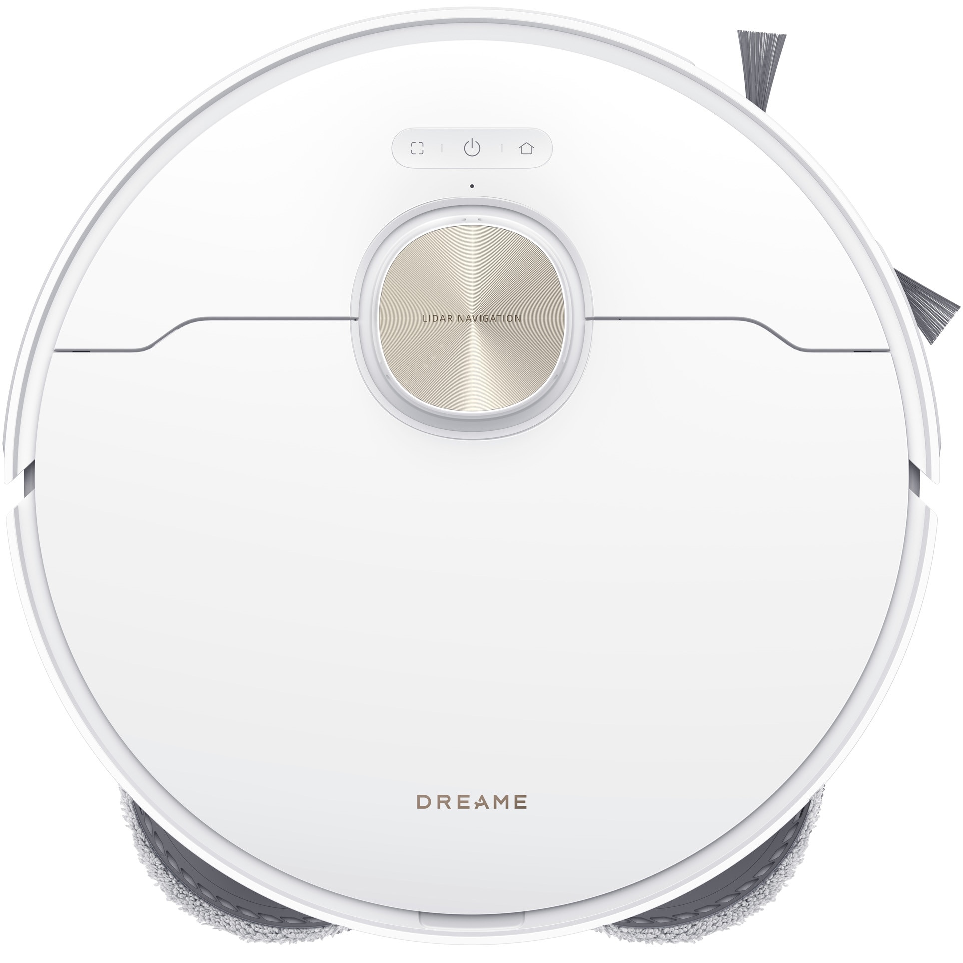 Robot de aspirare cu mop Dreame L50 Ultra RLL94CE, putere de aspirare 19500Pa, autocuratare mop cu apa de pana la 75˚C, trecerea pragurilor de pana la 6cm, perie dubla anti-incurcare, baterie 6400mAh, alb