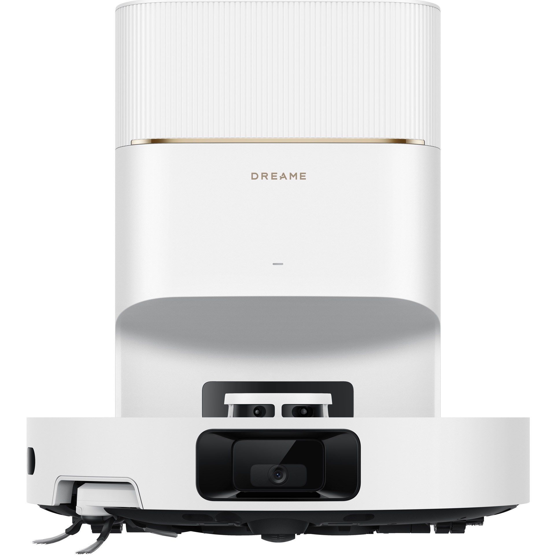 Robot de aspirare cu mop Dreame D20 Pro Plus RLD43SD-WH, stație automată de golire praf 5l, 13000Pa, rezervor praf 0.5l, rezervor apă 0.35l, perie dublă anti-încurcare, baterie 5200mAh, alb