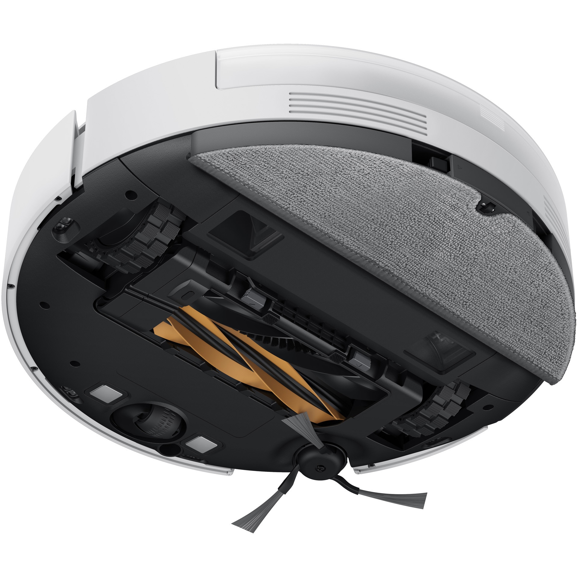 Robot de aspirare cu mop Dreame D20 Pro Plus RLD43SD-WH, stație automată de golire praf 5l, 13000Pa, rezervor praf 0.5l, rezervor apă 0.35l, perie dublă anti-încurcare, baterie 5200mAh, alb