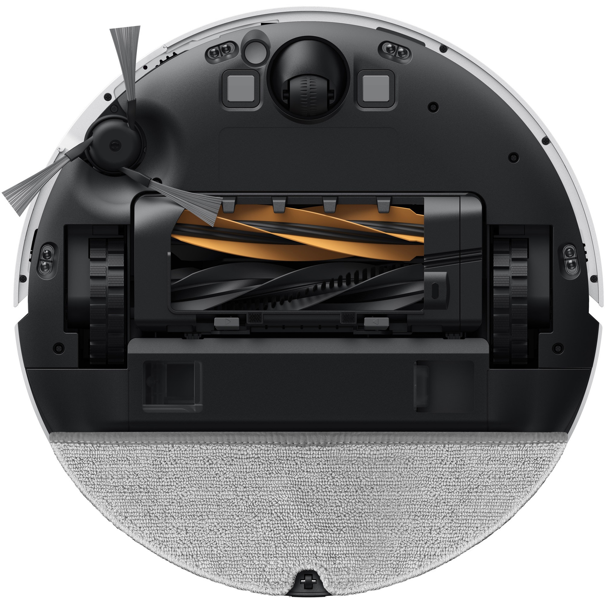 Robot de aspirare cu mop Dreame D20 Pro Plus RLD43SD-WH, stație automată de golire praf 5l, 13000Pa, rezervor praf 0.5l, rezervor apă 0.35l, perie dublă anti-încurcare, baterie 5200mAh, alb