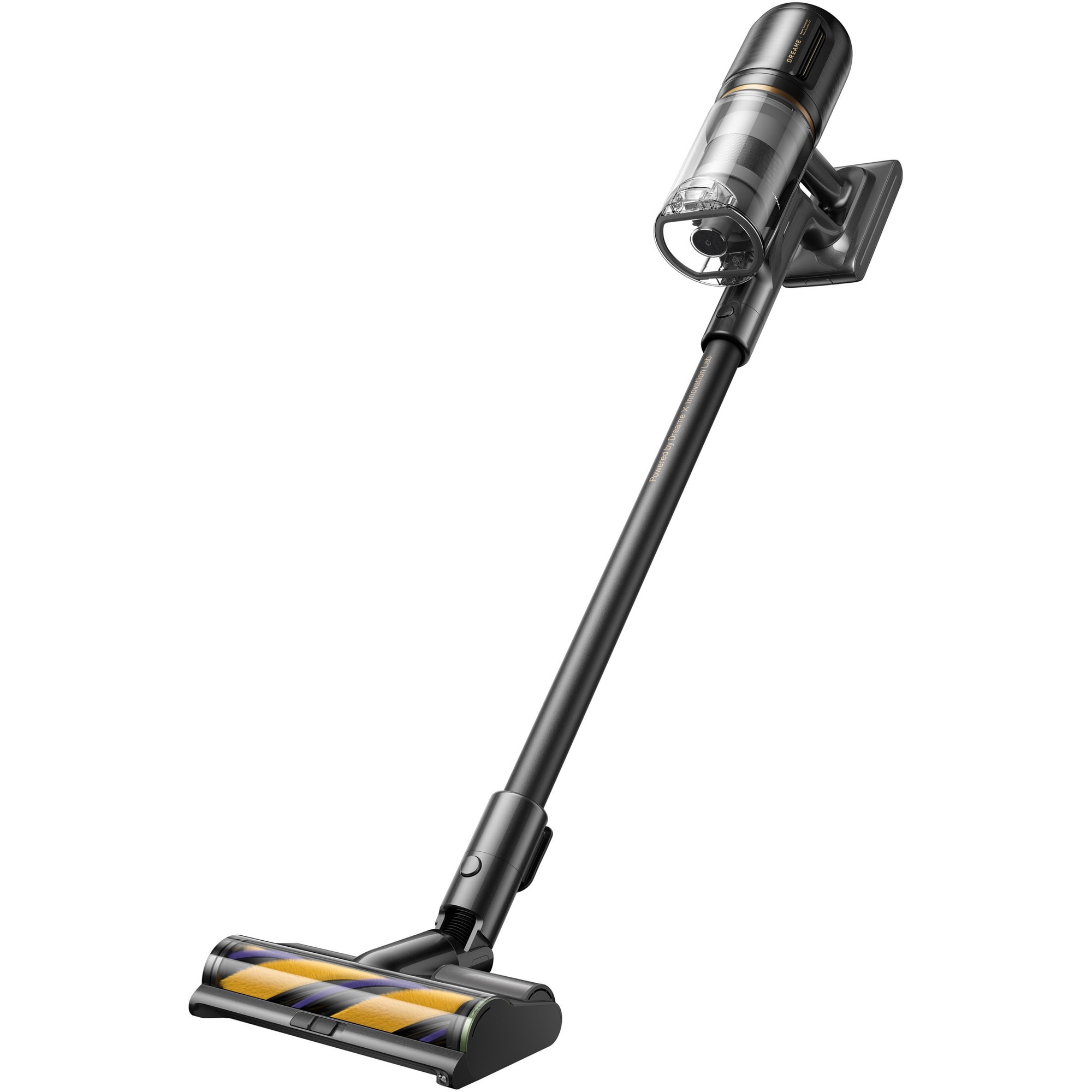 Aspirator vertical Dreame Z30 Ultra VZV78V, functie de iluminare praf 140°, putere 330AW, autonomie 90 minute, rezervor praf 0.6l, display LCD, negru