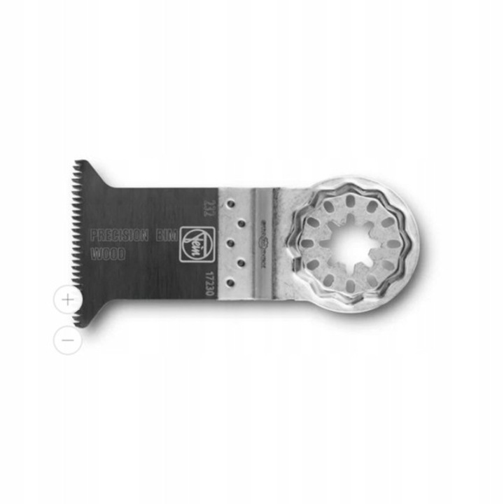 Set de 3 Panze E-Cut Standard Curbe Fein, 35mm latime, otel, design curbat