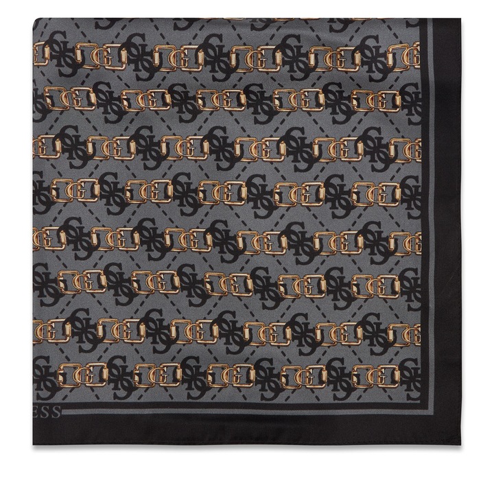 Дамски шал Guess, модел CLO AW5454 SIL03, едноцветен плат, многоцветен