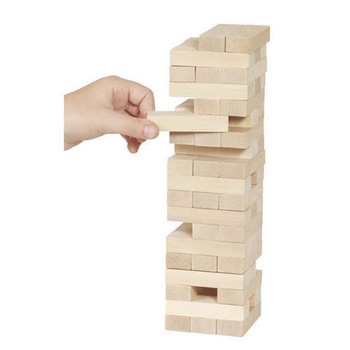 Joc educativ Aseaza turnul Goki HS 530, Lemn, Bej, 4 ani+ Joc educativ Aseaza turnul Goki HS 530, Lemn, Bej, 4 ani+