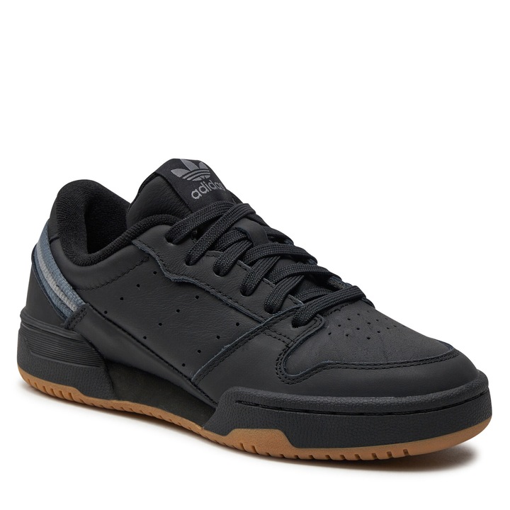 Pantofi sport unisex, Adidas, Team Court 2 Str IE3, negru, piele ecologica
