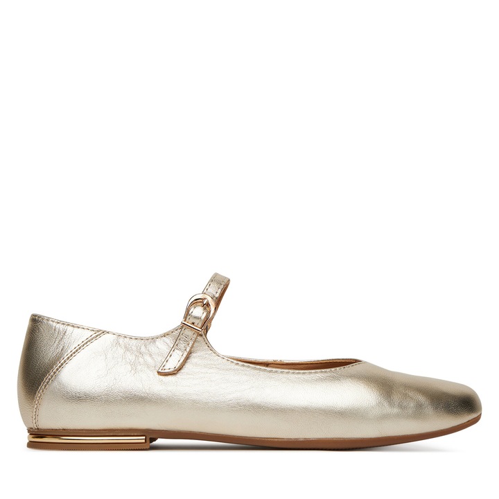 Balerini dama ARABELLA, Lasocki, piele naturala, auriu