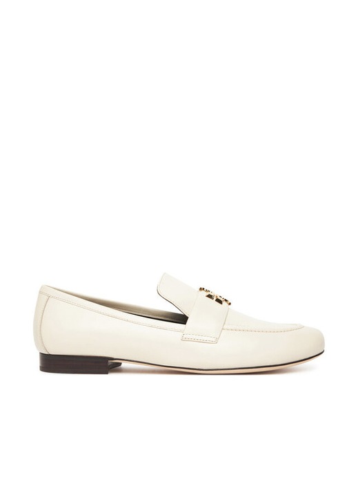 Mocasini dama, Tory Burch, Eleanor Loafer, piele naturala, crem deschis, 36 EU