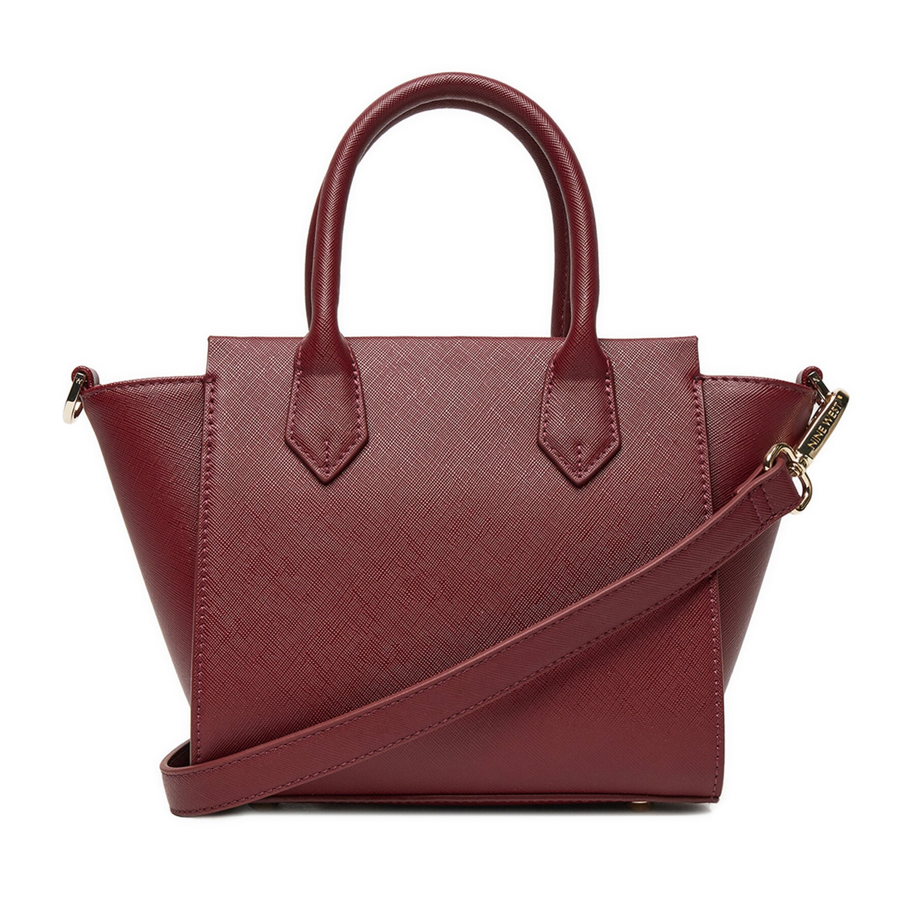 Geanta dama Nine West, model CEO-Chelsea-Charm-I, bordo, material