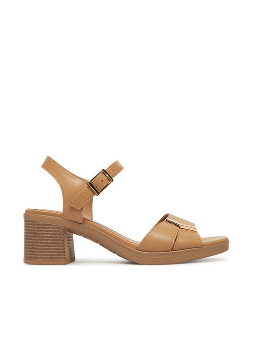 Sandale dama, Clara Barson, WS10006-07, bej, tesatura