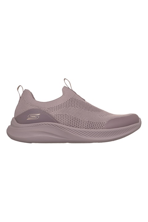 Skechers, Pantofi slip-on Bobs Moda Flex, Roz prafuit