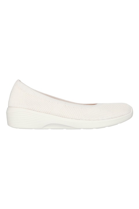 Skechers, Balerini Arya, Alb murdar, 38