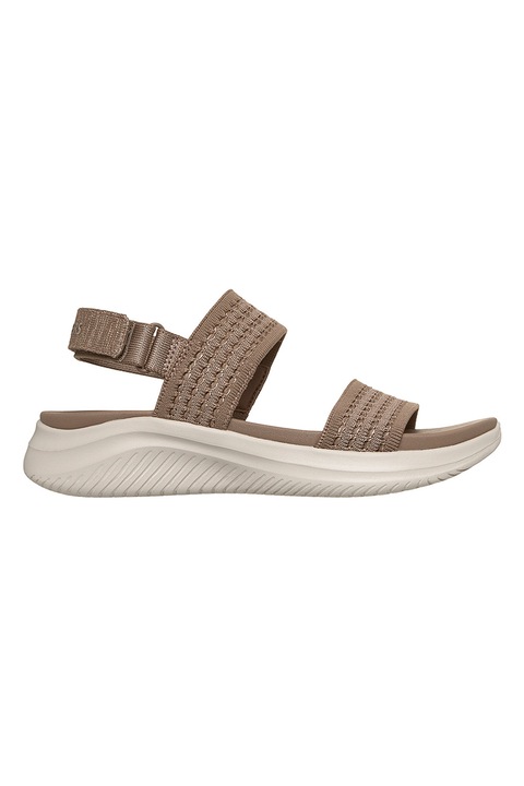 Skechers, Sandale cu velcro Ultra Flex 3.0, Maro deschis