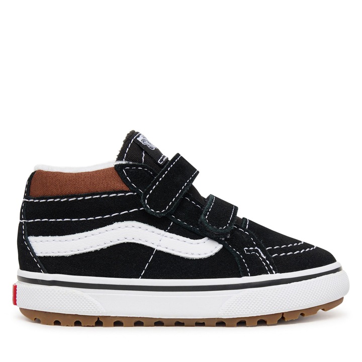 Pantofi copii, Vans, MTE SK8-Mid Reissue, piele naturala, negru/maro