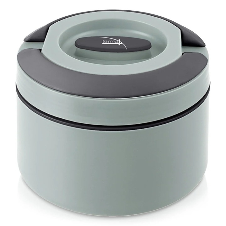 Кутия за храна, Orion, термо за обяд, пластмаса, неръждаема стомана, 30x15см