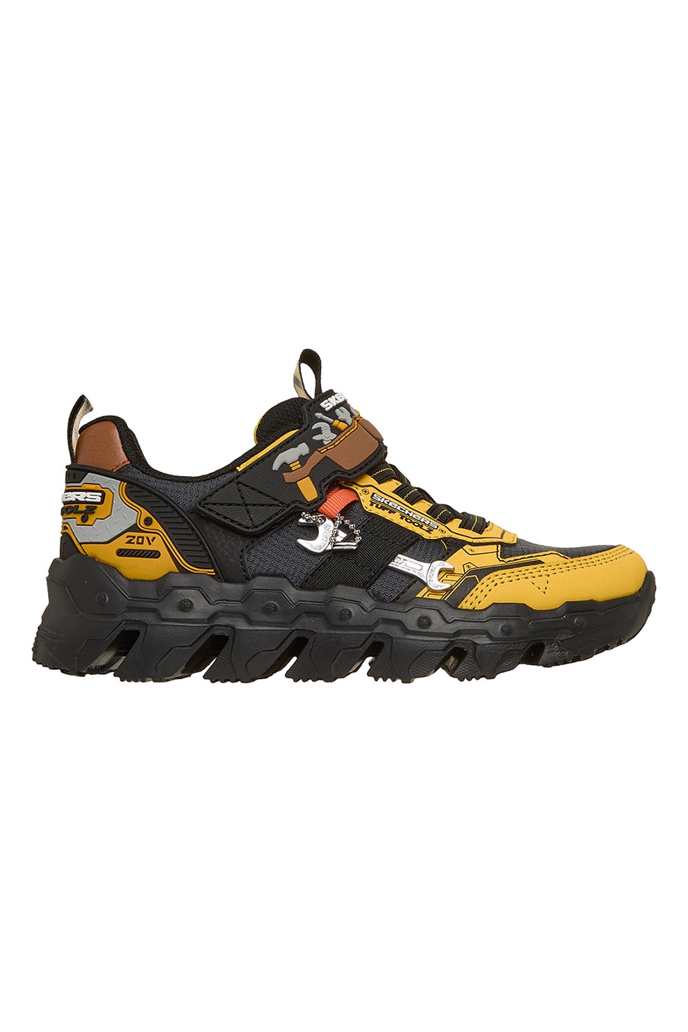 n.ss512 。.:* Skechers, Pantofi sport Mega-Flex Lite cu velcro, Galben sofran