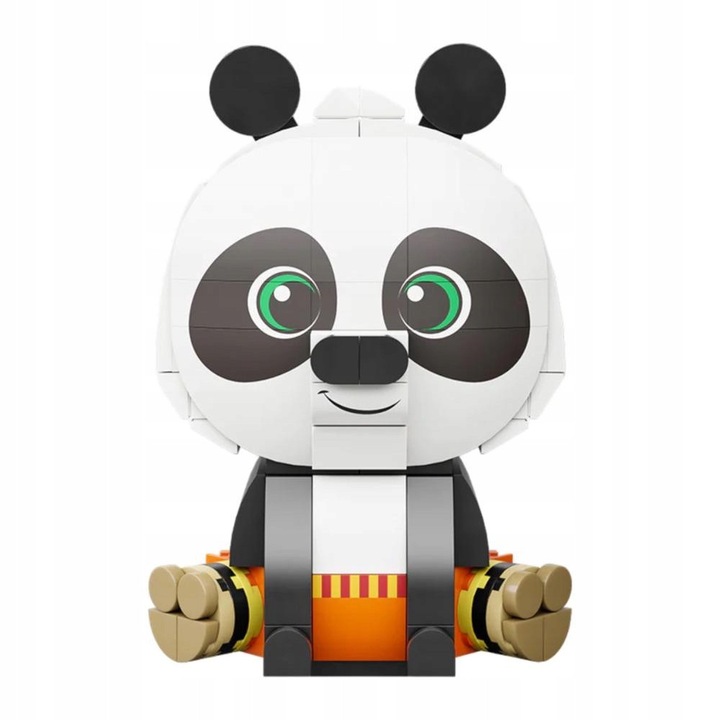 Комплект за изграждане Pantasy PO Кунг-фу Панда, 138 части, многоцветен, 9,0x8,2x13,4 см