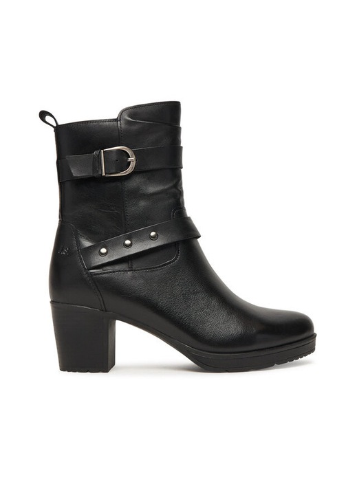 Botine dama MI205, Josef Seibel, Piele naturala, Negru