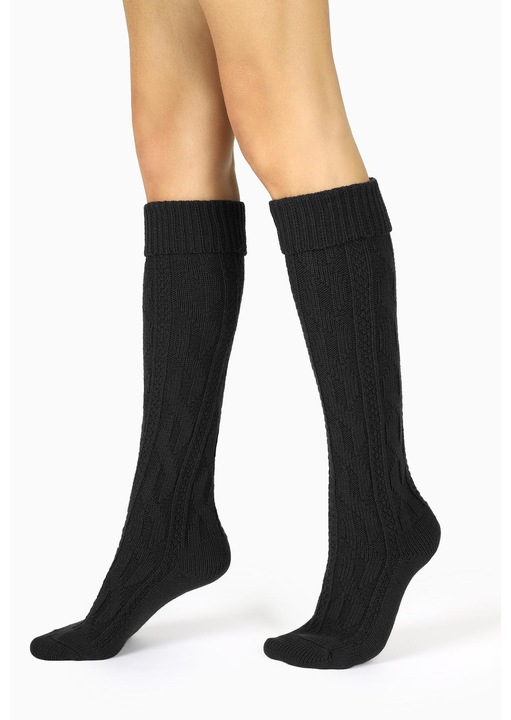 1612001 Sosete dama, Negru antracit