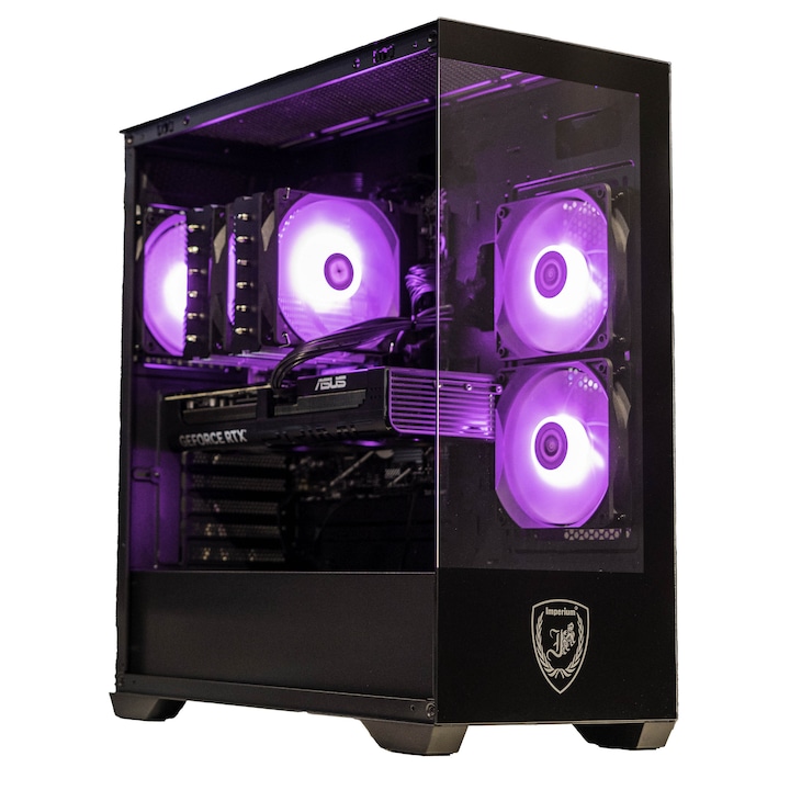 Imperium Ryzen 7 X-REAPER RTX PRO asztali számítógép - 9700X, 32GB RAM, 1TB SSD, RTX 5060Ti 16GB, Fekete