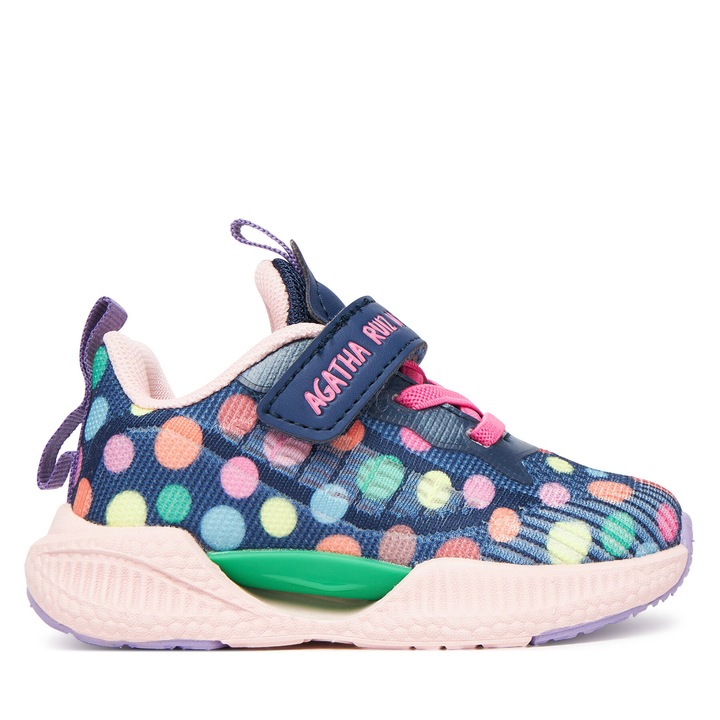 Tenisi copii, Agatha Ruiz de la Prada, multicolor, textil