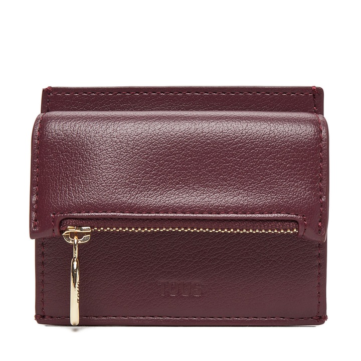 Portofel dama Tous etui vizit carte burgund 2002303421