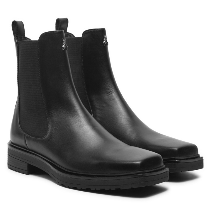 8Y0095/L078-K103, Patrizia Pepe, Piele naturala, Negru, Negru