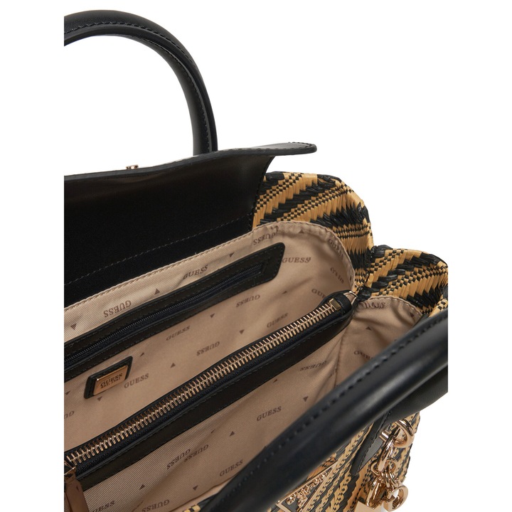 Női táska Guess NTB HWWG92 10050, ökológiai bőr, fekete