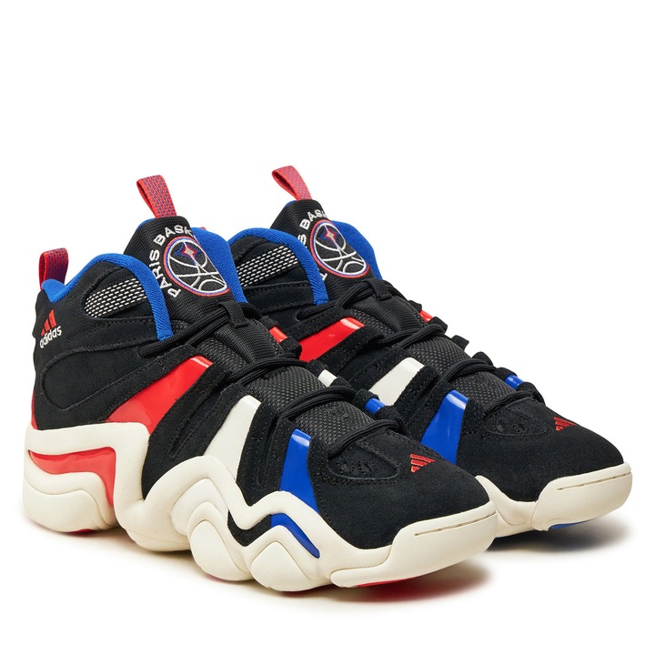 Pantofi sport barbati, Adidas, Crazy 8, piele naturala, negru