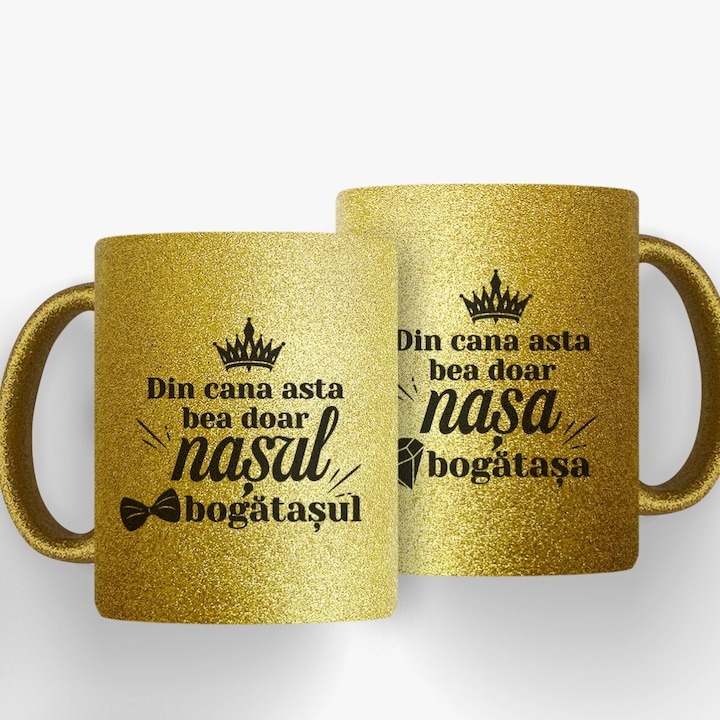 Set cani aurii - Nasii bogatasii - 330 ml