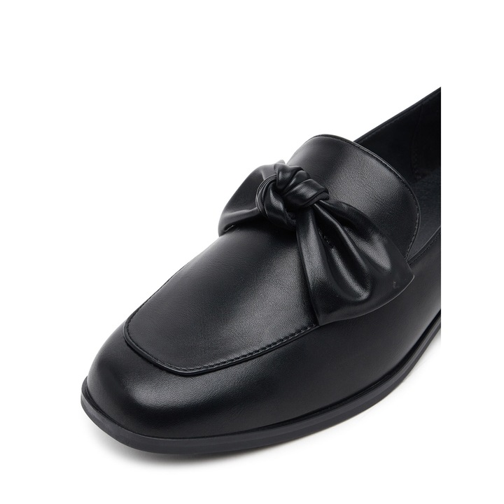 Mocasini dama Clara Barson, negru, tesatura