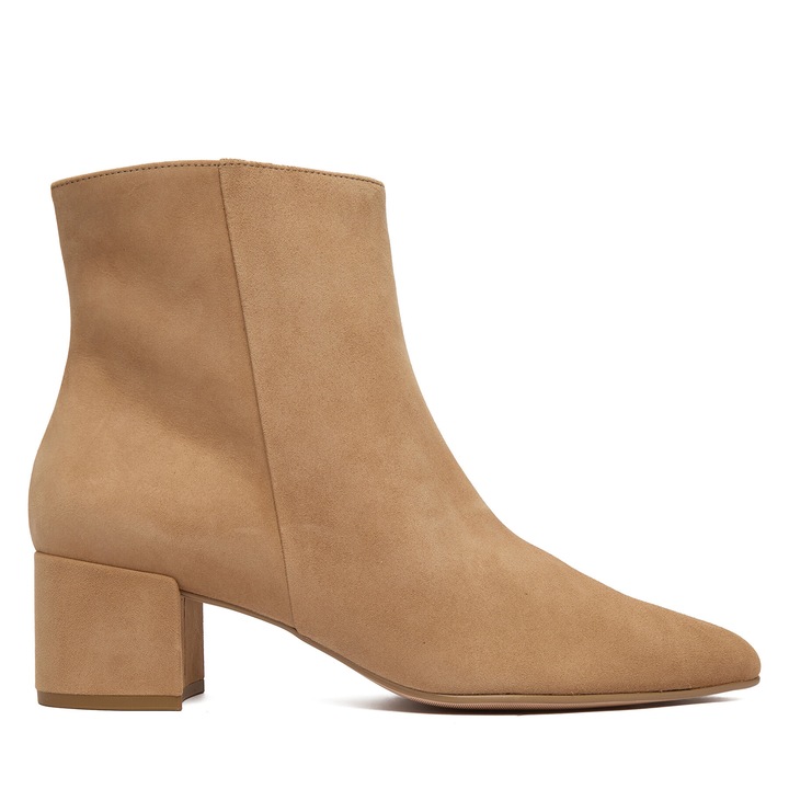 Botine dama 0-104702-19000, Hogl, Textil, Bej