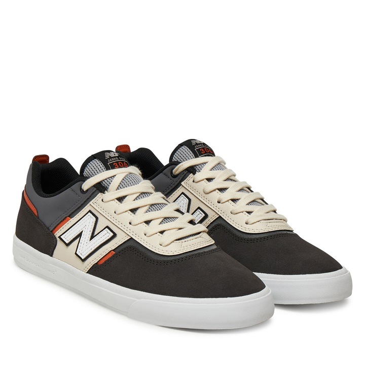 Мъжки кецове New Balance, Сиви, естествена кожа