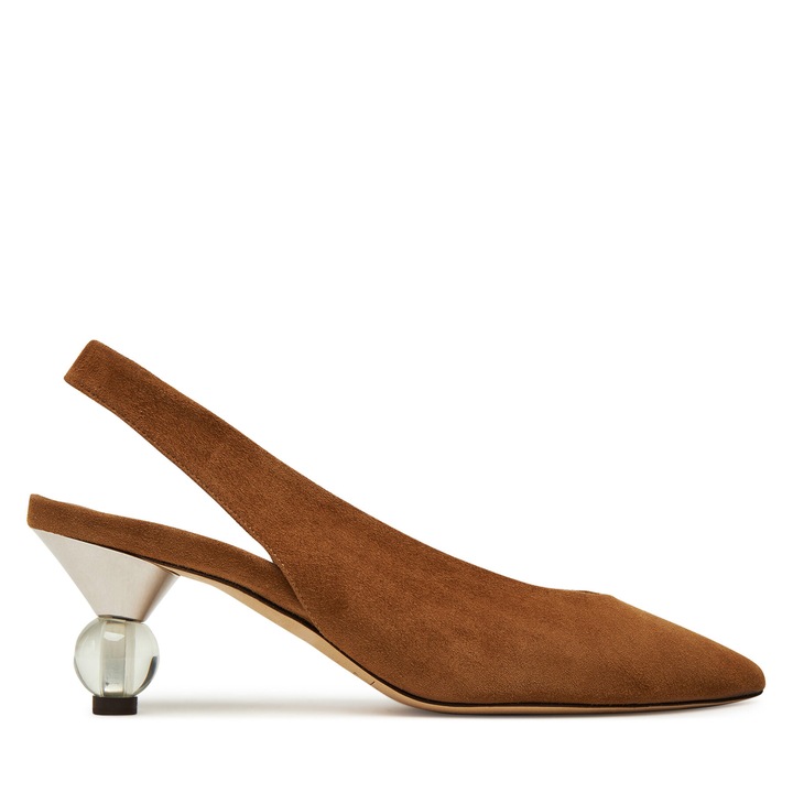 Pantofi dama, Weekend Max Mara, cu toc, bronz