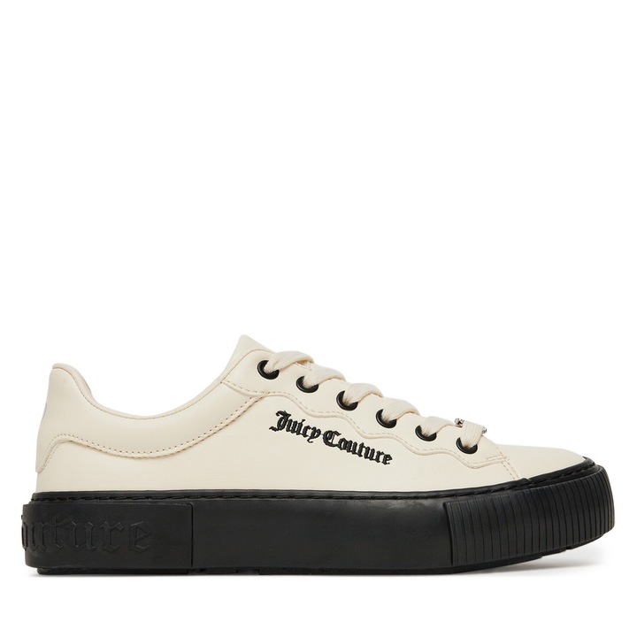 Tenisi dama, Juicy Couture, ecru/negru, 36 EU
