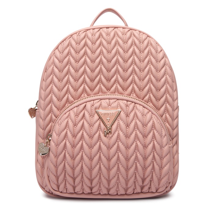 Rucsac copii Guess, Piele ecologica, Roz