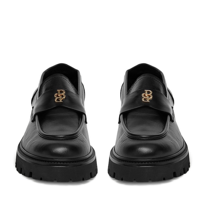 Mocasini dama Badura, piele naturala, negru, model C-AUSTYN-24605PE, 41 EU