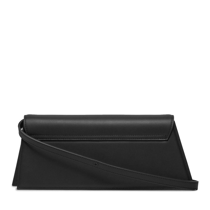 Női táska Patrizia Pepe, 8B0065/L095-K103 modell, természetes bőr, fekete