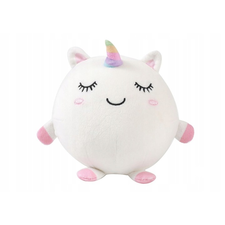 Stresszoldó squishy kisállat játék, 15 cm, unikornis