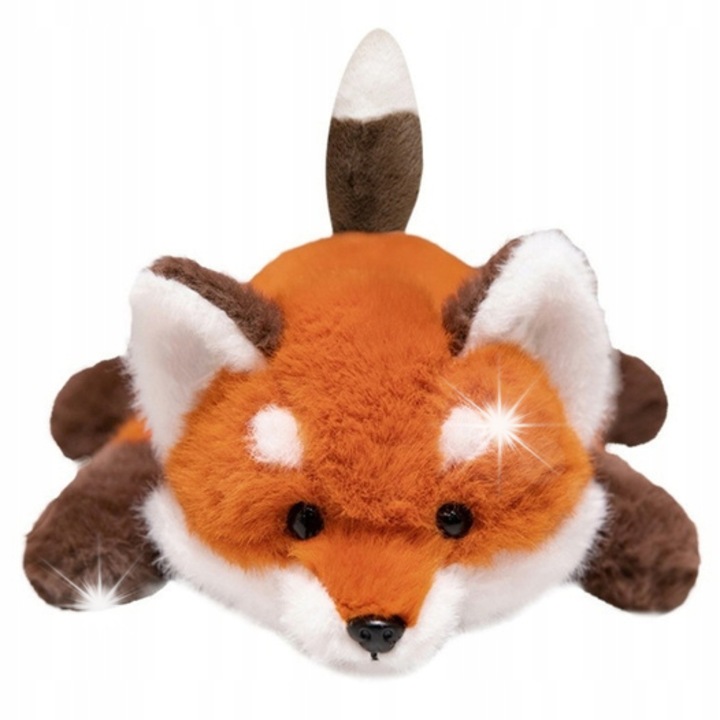 Плюшена играчка, LeanToys, лисица, 30x16x12см, многоцветна, за деца 3+