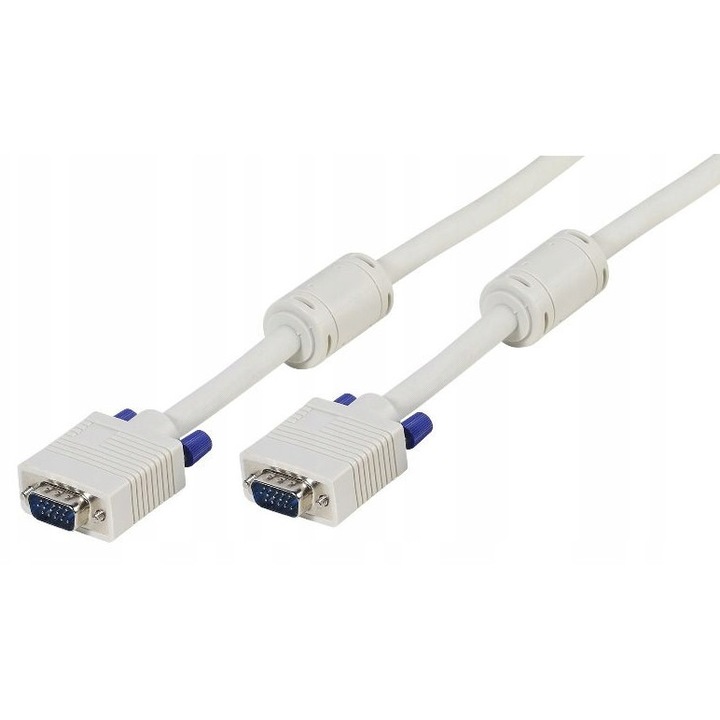 D-Sub-D-Sub (VGA-VGA) kábel, Vivanco, 5m 15 tűs, kiváló minőségű, oxigénmentes réz