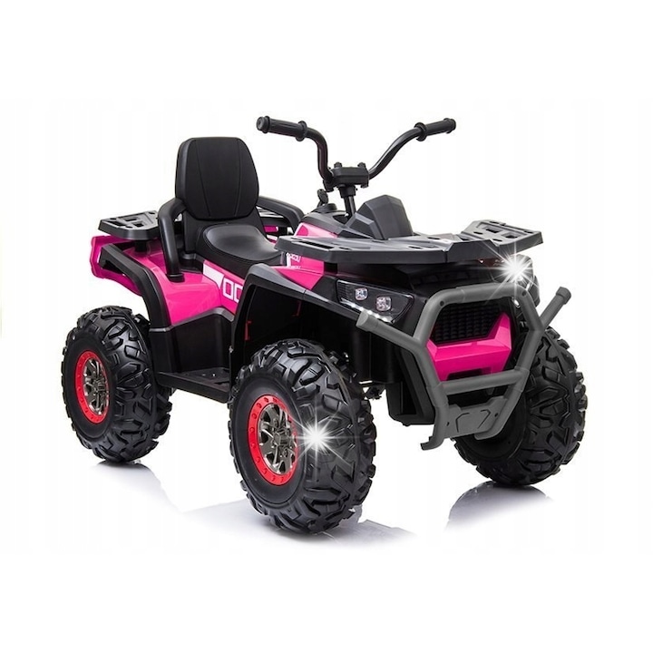 Atv Emag Електрически ATV XMX607, розов, 111x65x74см, 3-8 км/ч, 2 скорости, за ...