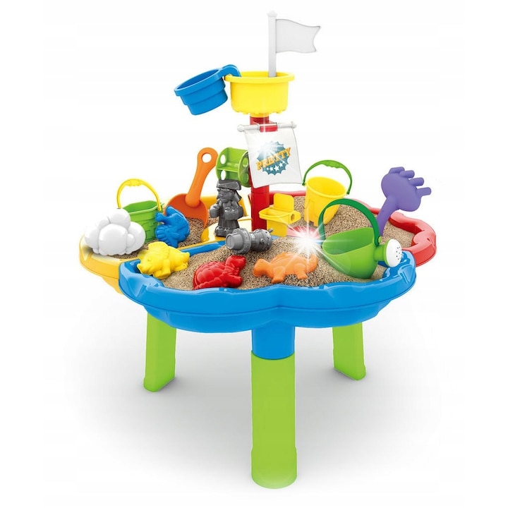 Маса за вода 3в1 Пясъчник Пиратски кораб 13 ел.