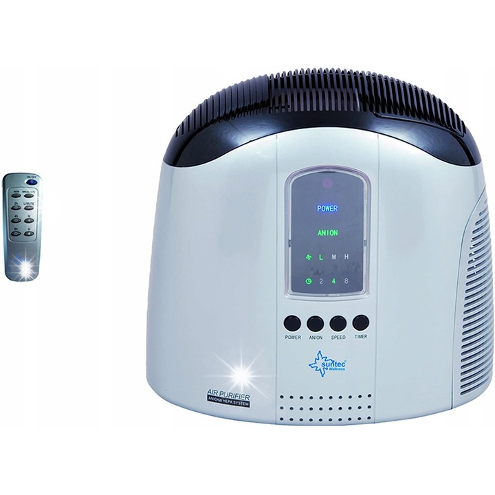Suntec AirCare 200 légtisztító, HEPA, aktívszén szűrő, 40W, 120-160m²