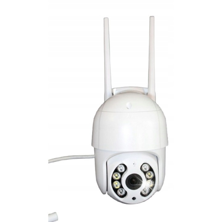 Камера за наблюдение, 2MP, Full HD, въртяща се, WiFi, 4x увеличение, многоцветна