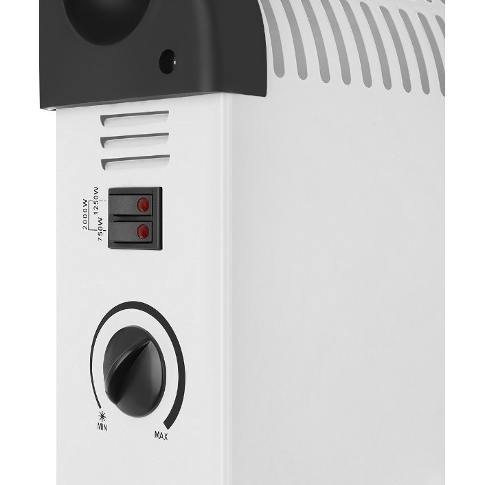 Convector electric, 2000W, 3 trepte, termostat, 55x38x13cm, pentru ...