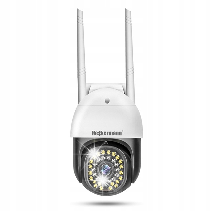 Camera de supraveghere exterioara Cameleon, rotativa, WiFi, 2MP, alb-negru