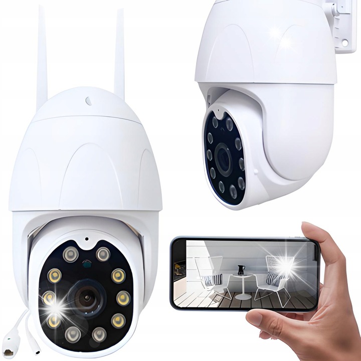 Camera de supraveghere exterioara SYMFONY L300 PRO, 1080HD, vedere nocturna 12m, rezistenta la intemperii, alimentare 110-260V
